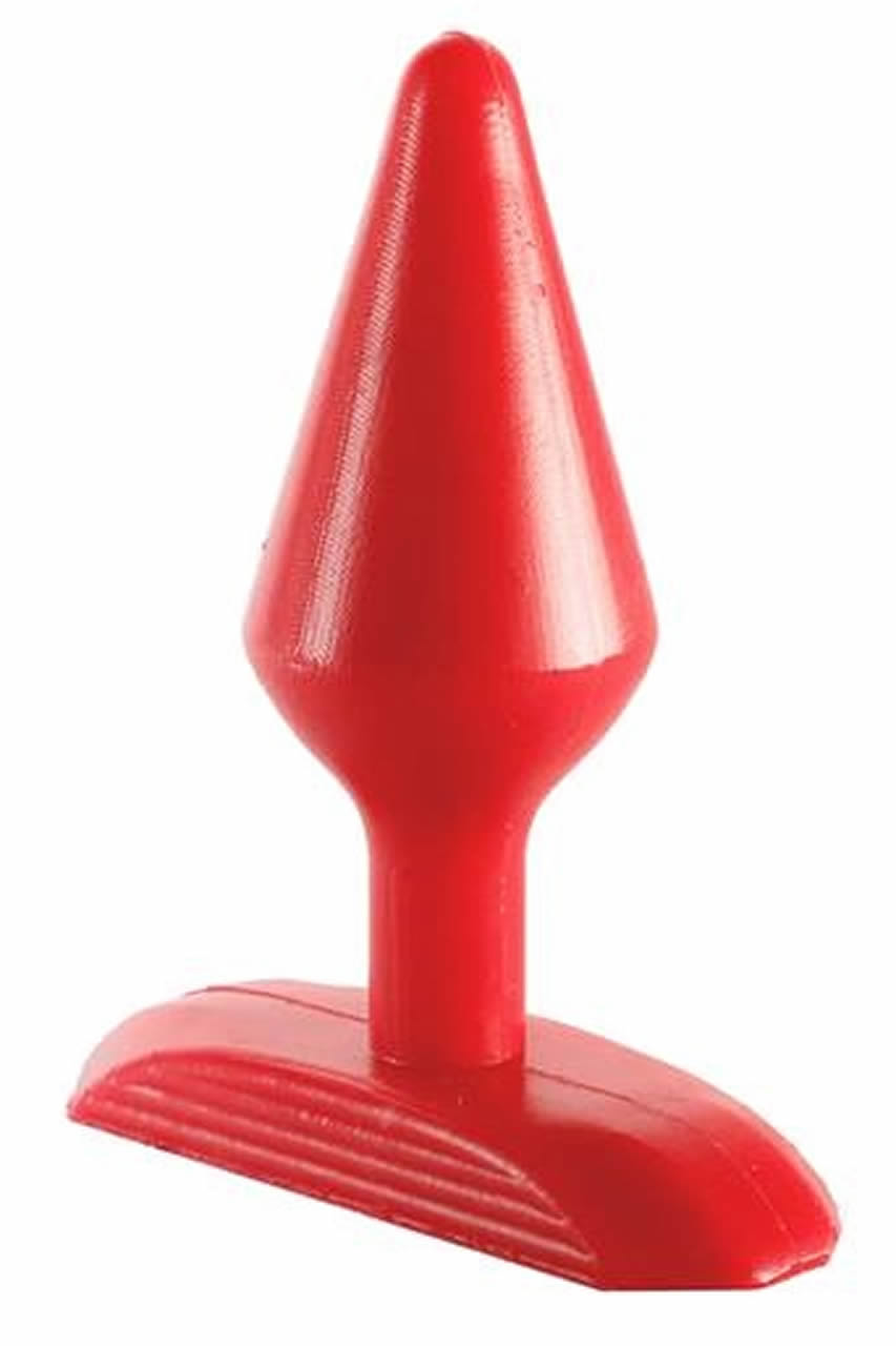 Iniciador anal 100% silicón rojo
